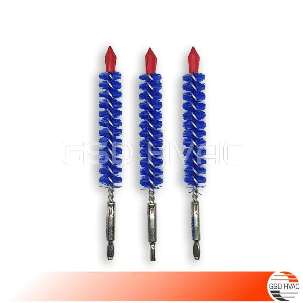 3/4" Tube Cleaning Brush, Blue Nylon