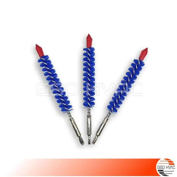 3/4" Tube Cleaning Brush, Blue Nylon