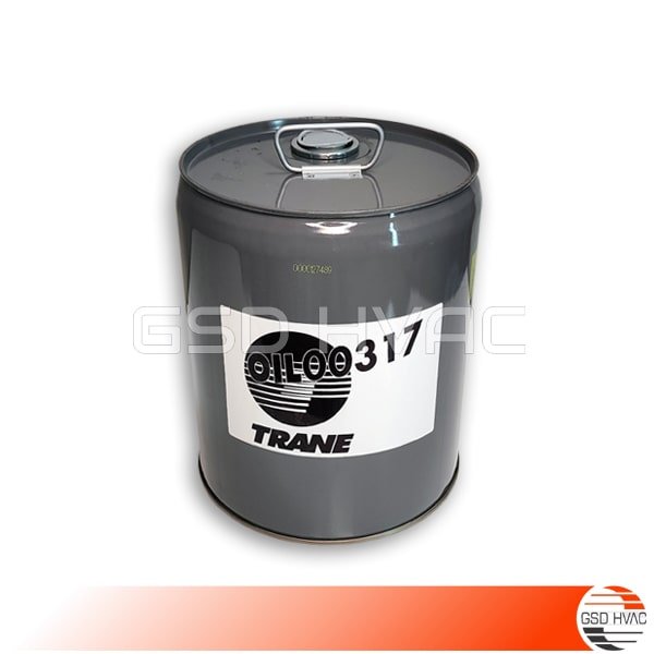 Trane OIL00317 Oil; Lubricant, POE-Oil, Polyolester Oil, 5 Gallon (18.75lt)